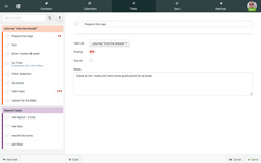 Tasks: Edit view